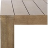 SAFAVIEH Couture Outdoor Collection Santiago Natural Solid Wood Coffee Table