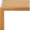 SAFAVIEH Couture Outdoor Tortuga Natural/White Solid Wood Accent Chair