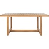 SAFAVIEH Home Collection Montford Teak Couture Dining Table