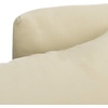 Safavieh CPT1003A Couture Montford Wood Loveseat, 1′ x 1′, Brazilian Teak/Beige(Natural Teak/Beige)