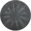 Safavieh Couture Collection Diesel Black Faux Shagreen Round End Table(Black)