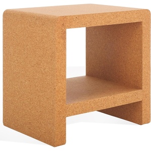 SAFAVIEH Couture Collection Daysie Cork Nightstand Accent Table (Fully Assembled)