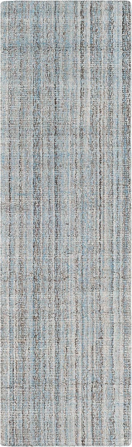 image:imageSAFAVIEH Abstract Collection Area Rug 8 Round Ivory amp Beige Handmade Wool amp Viscose Ideal for High Traffic Areas in Living Room Bedroom ABT141DBlueMulti