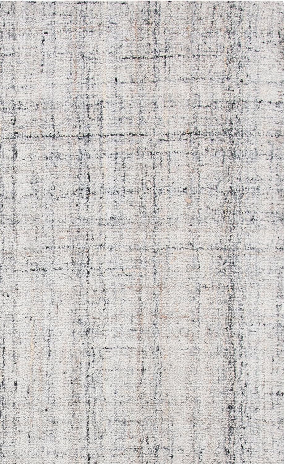 image:imageSAFAVIEH Abstract Collection Area Rug 8 Round Ivory amp Beige Handmade Wool amp Viscose Ideal for High Traffic Areas in Living Room Bedroom ABT141DCamelBlack