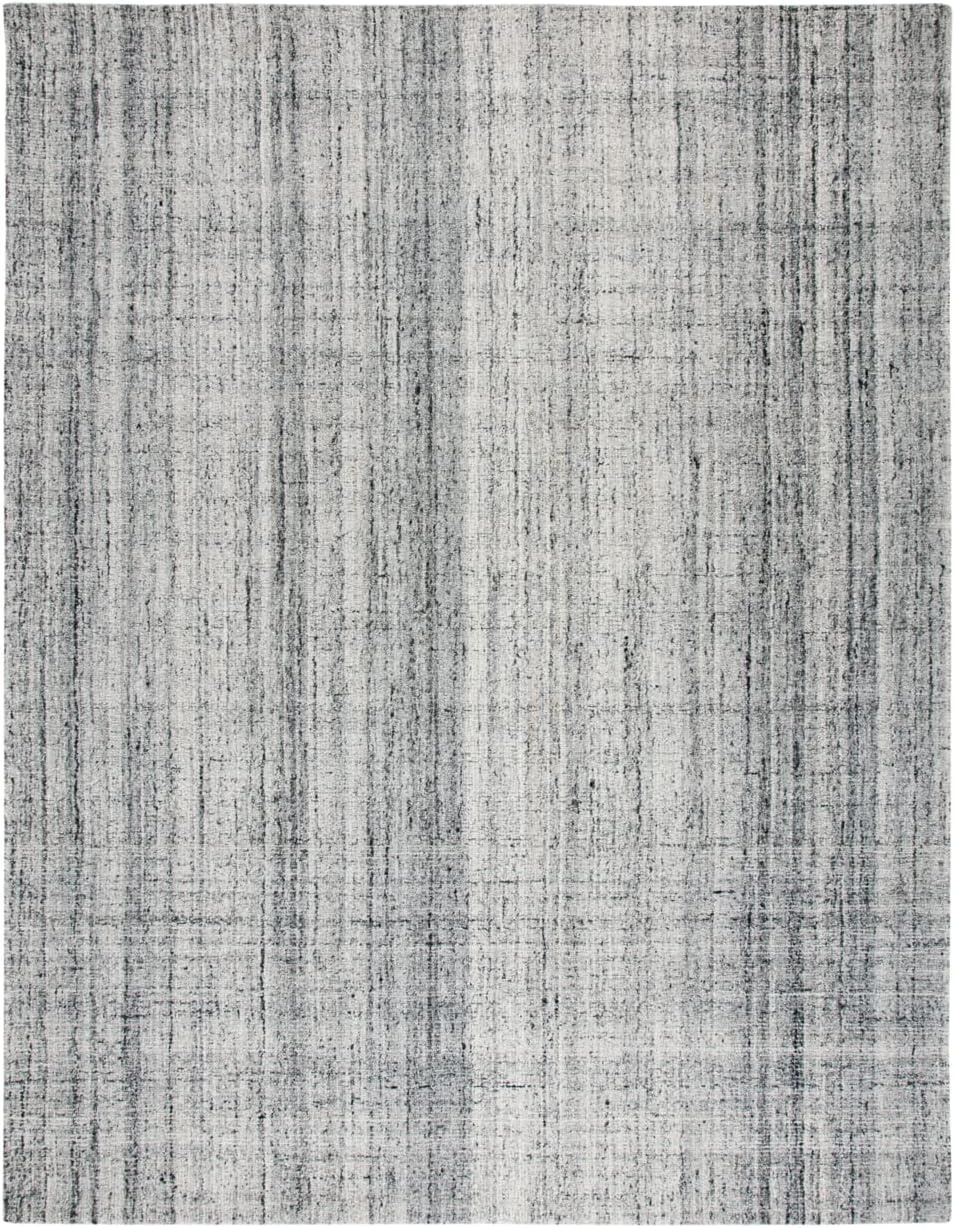 image:imageSAFAVIEH Abstract Collection Area Rug 8 Round Ivory amp Beige Handmade Wool amp Viscose Ideal for High Traffic Areas in Living Room Bedroom ABT141DGreyBlack