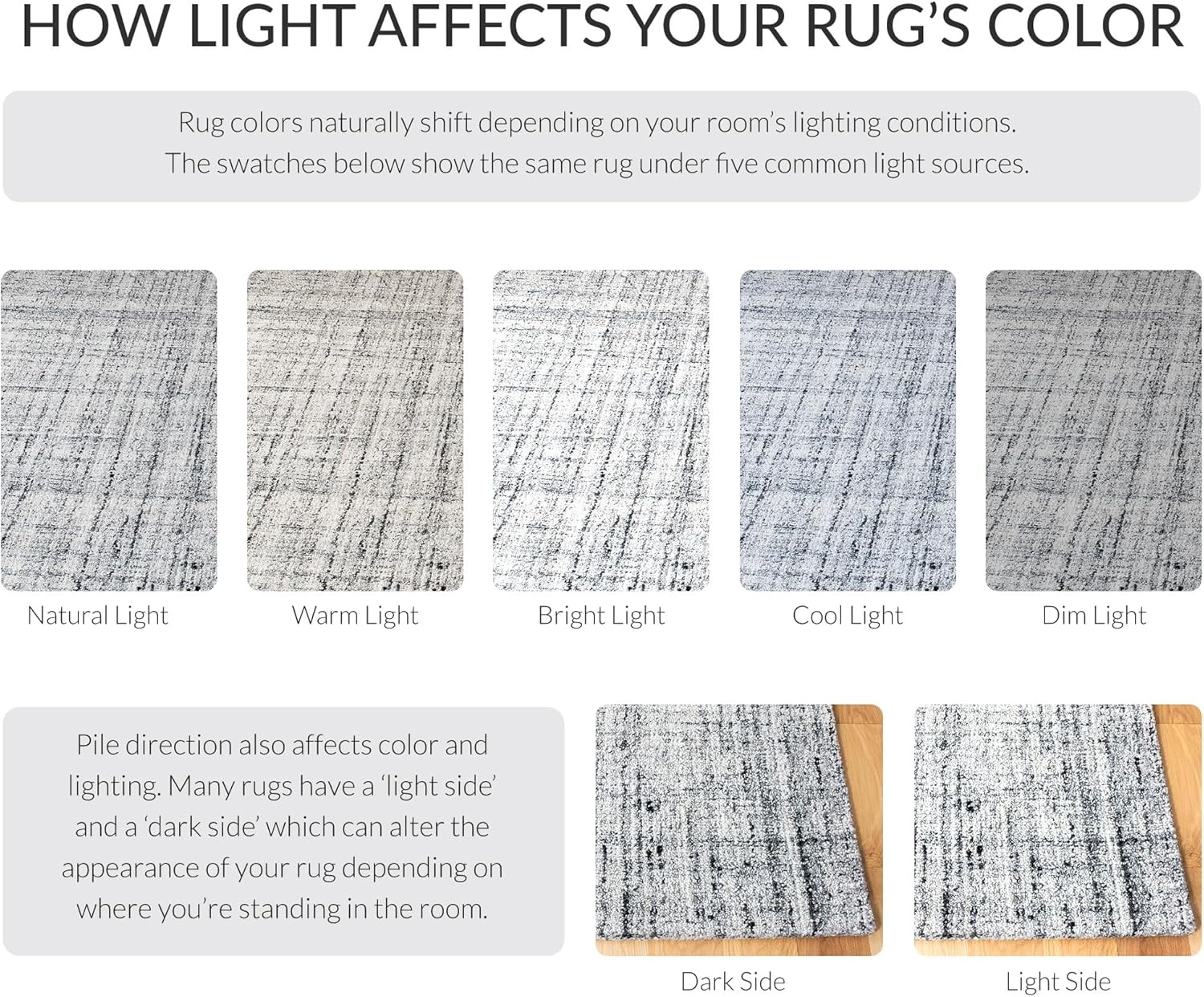 image:imageSAFAVIEH Abstract Collection Area Rug 8 Round Ivory amp Beige Handmade Wool amp Viscose Ideal for High Traffic Areas in Living Room Bedroom ABT141DGreyBlack