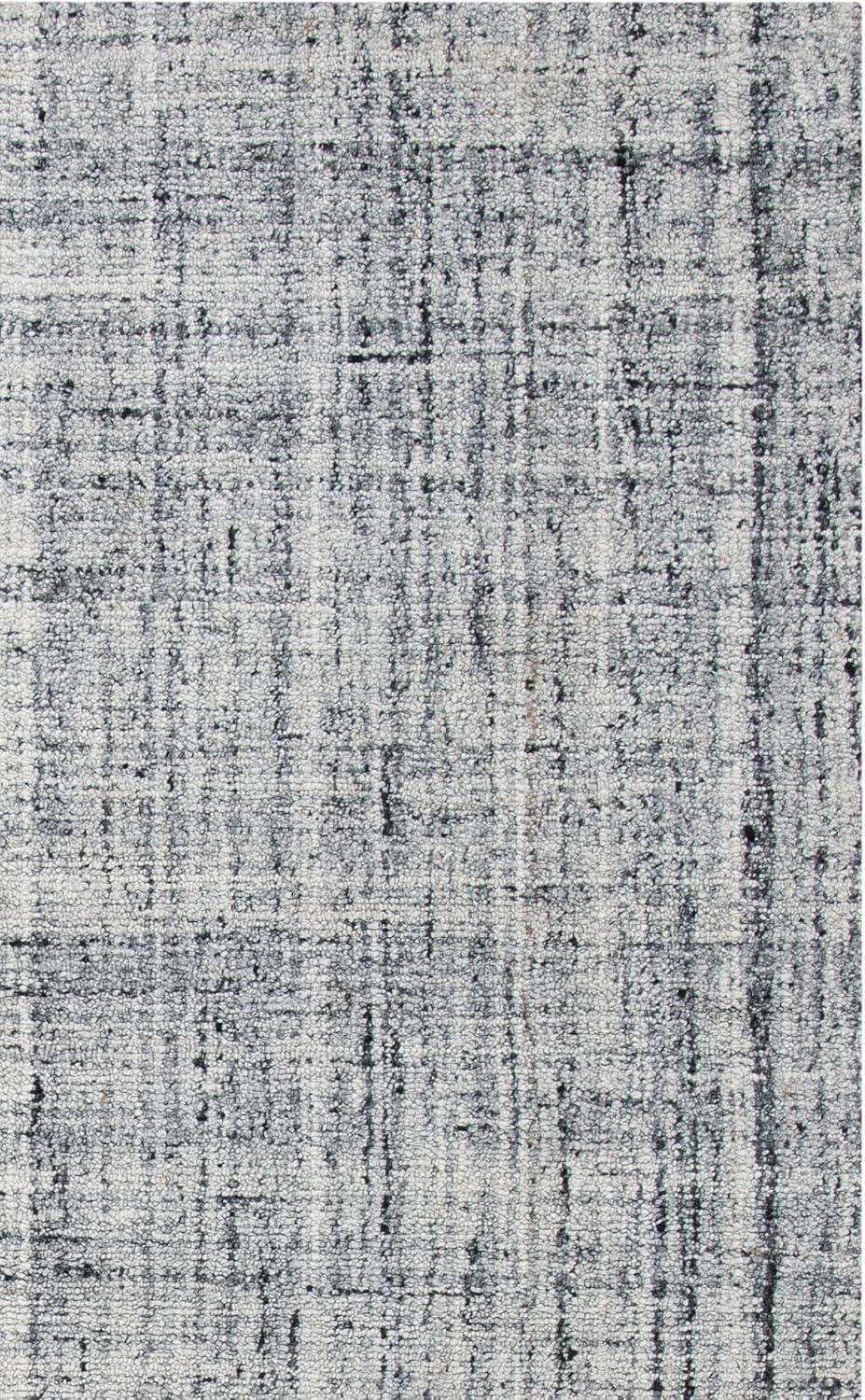 image:imageSAFAVIEH Abstract Collection Area Rug 8 Round Ivory amp Beige Handmade Wool amp Viscose Ideal for High Traffic Areas in Living Room Bedroom ABT141DGreyBlack