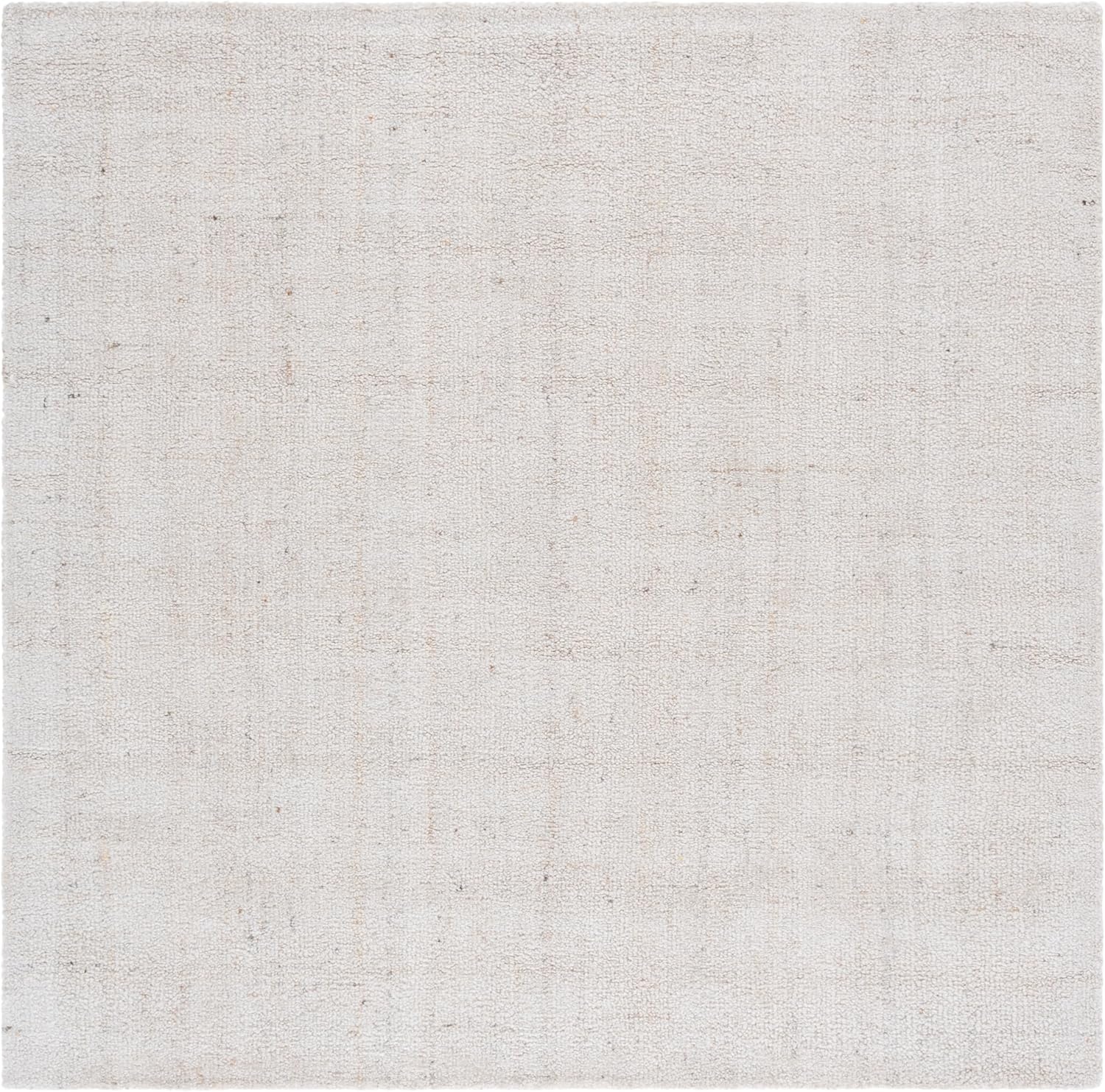 image:imageSAFAVIEH Abstract Collection Area Rug 8 Round Ivory amp Beige Handmade Wool amp Viscose Ideal for High Traffic Areas in Living Room Bedroom ABT141DIvoryBeige