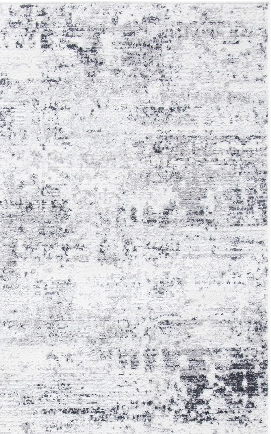 image:imageSAFAVIEH Amelia Collection Area Rug 8 x 10 Ivory amp Blue Modern Abstract Design NonShedding amp Easy Care Ideal for High Traffic Areas in Living Room Bedroom ALA700AIvoryGrey