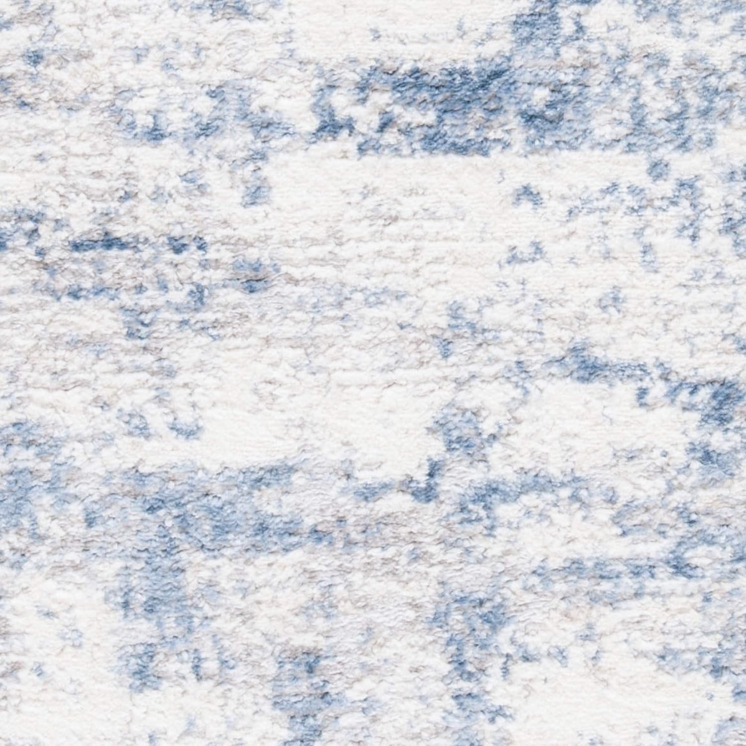 image:imageSAFAVIEH Amelia Collection Area Rug 8 x 10 Ivory amp Blue Modern Abstract Design NonShedding amp Easy Care Ideal for High Traffic Areas in Living Room Bedroom ALA700AIvoryBlue