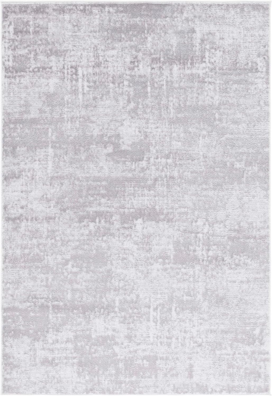 image:imageSAFAVIEH Amelia Collection Area Rug 8 x 10 Ivory amp Blue Modern Abstract Design NonShedding amp Easy Care Ideal for High Traffic Areas in Living Room Bedroom ALA700AIvoryStone Grey