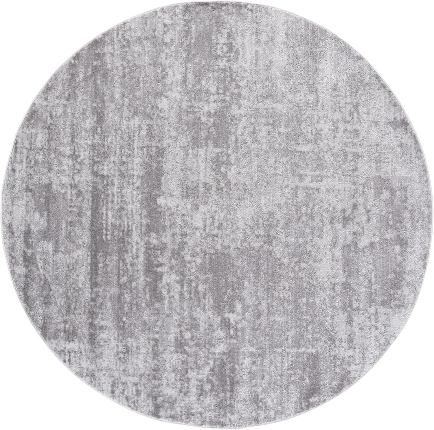 image:imageSAFAVIEH Amelia Collection Area Rug 8 x 10 Ivory amp Blue Modern Abstract Design NonShedding amp Easy Care Ideal for High Traffic Areas in Living Room Bedroom ALA700AIvoryStone Grey