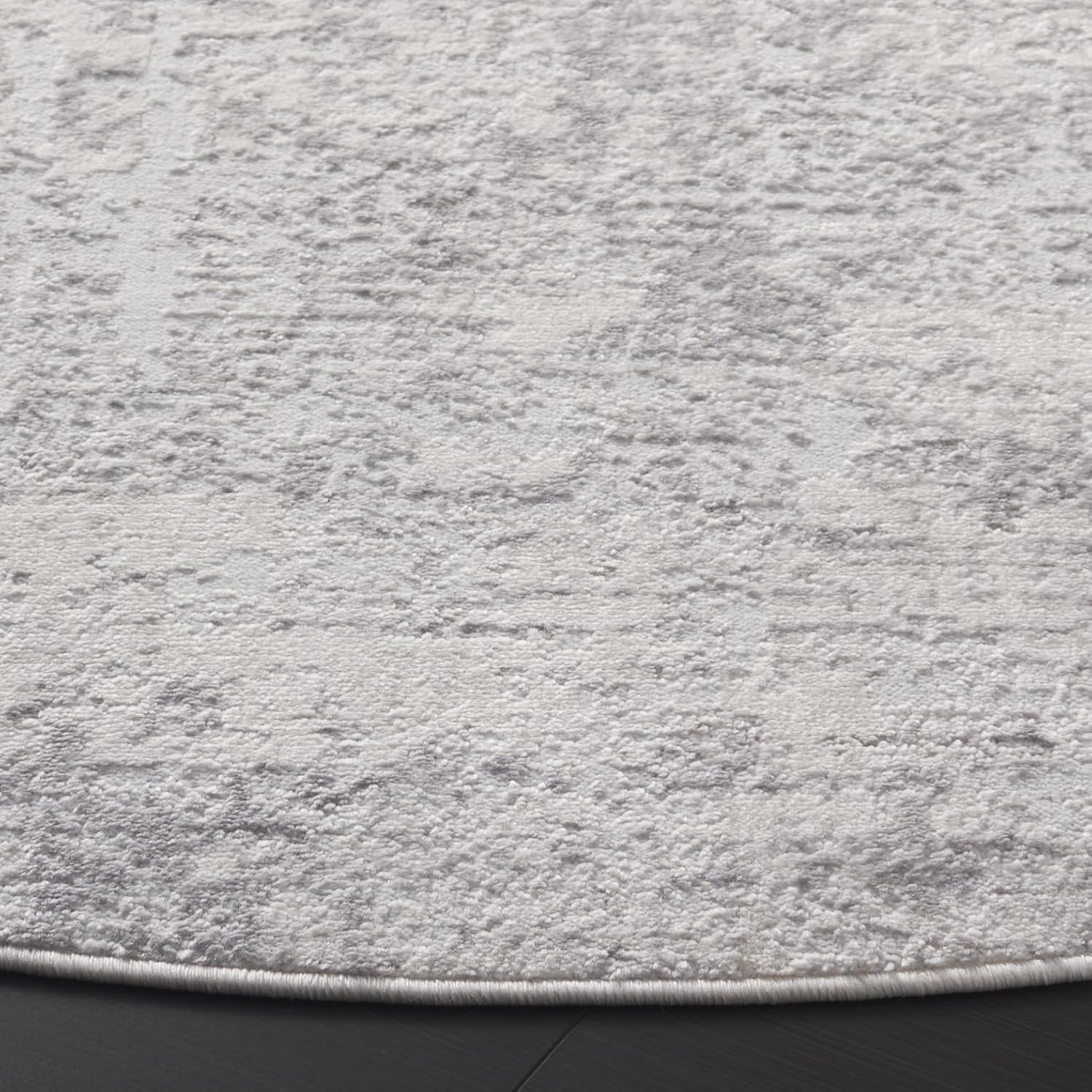 image:imageSAFAVIEH Amelia Collection Area Rug 8 x 10 Ivory amp Blue Modern Abstract Design NonShedding amp Easy Care Ideal for High Traffic Areas in Living Room Bedroom ALA700AIvoryLight Grey