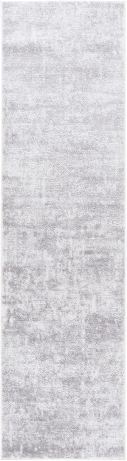 image:imageSAFAVIEH Amelia Collection Area Rug 8 x 10 Ivory amp Blue Modern Abstract Design NonShedding amp Easy Care Ideal for High Traffic Areas in Living Room Bedroom ALA700AIvoryStone Grey
