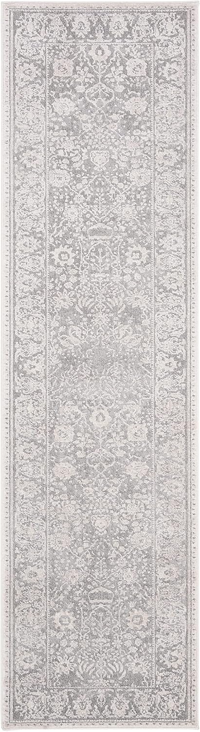 image:imageSAFAVIEH Area Rug 10 Square Reflection Collection Large Beige amp Cream NonShedding amp Easy Cleaning Ideal for Living Room Bedroom RFT663ALight GreyCream