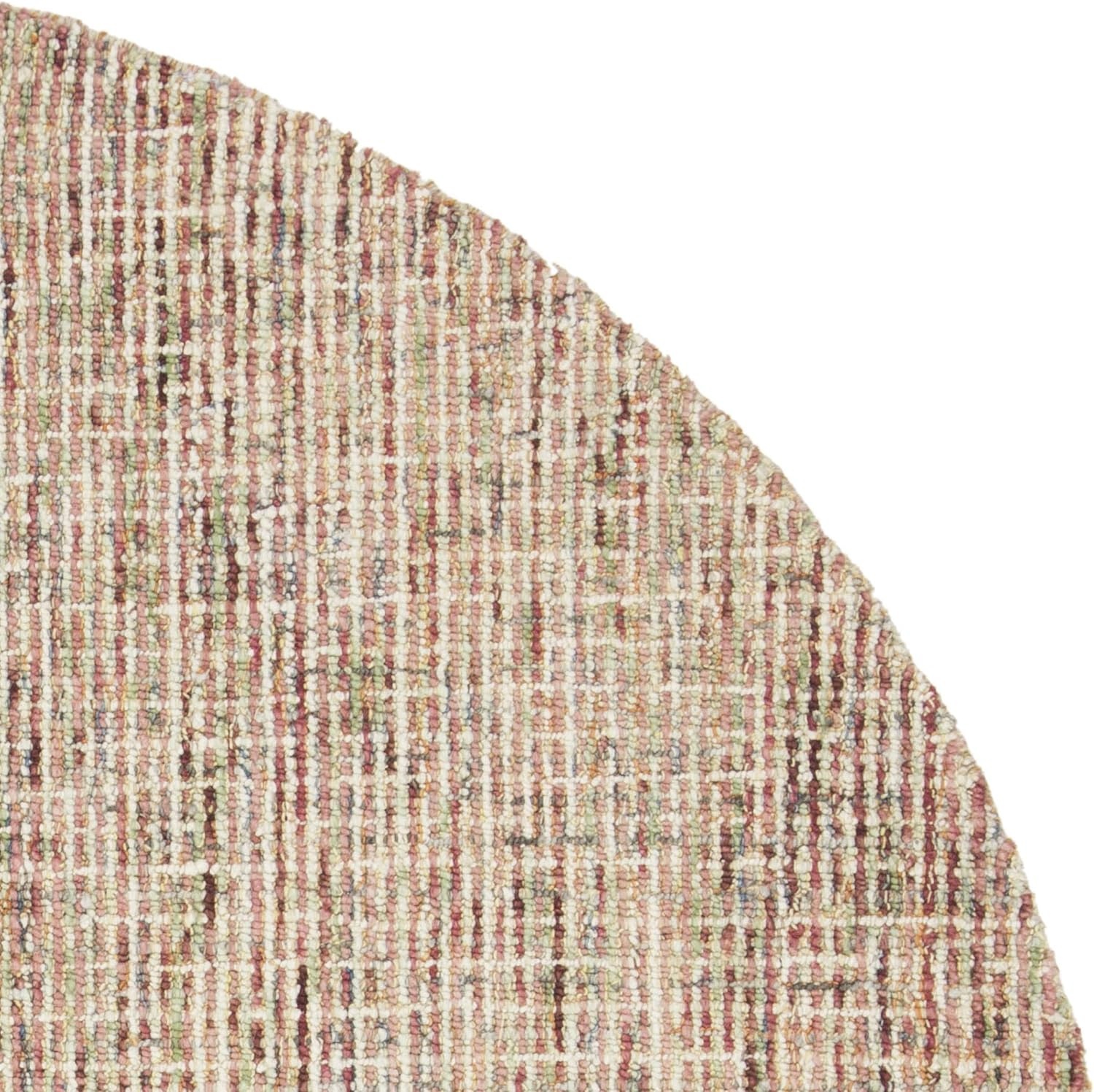 image:imageSAFAVIEH Area Rug 8x10 Abstract Collection Large Light Grey amp Ivory Handmade Wool Ideal for Living Room Bedroom Office Dining Space ABT468FBeigeRust