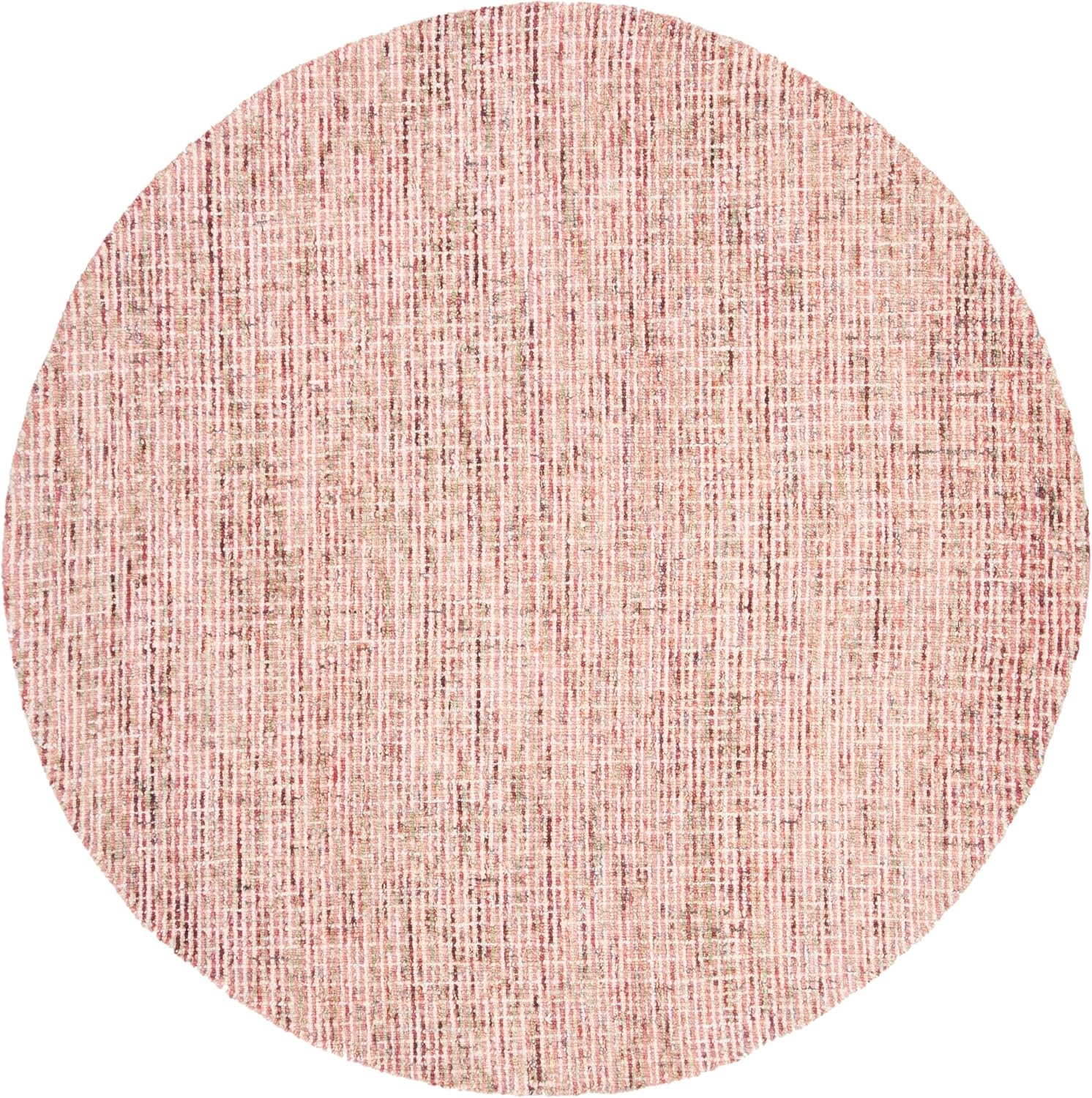 image:imageSAFAVIEH Area Rug 8x10 Abstract Collection Large Light Grey amp Ivory Handmade Wool Ideal for Living Room Bedroom Office Dining Space ABT468FBeigeRust