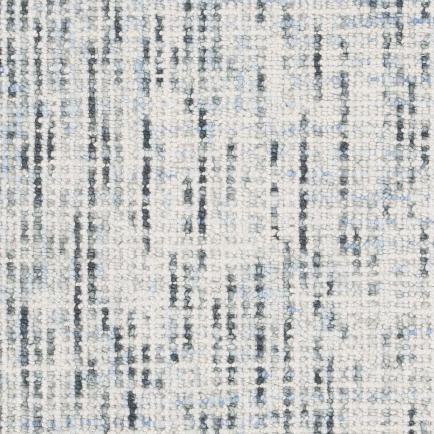 image:imageSAFAVIEH Area Rug 8x10 Abstract Collection Large Light Grey amp Ivory Handmade Wool Ideal for Living Room Bedroom Office Dining Space ABT468FBlueCharcoal