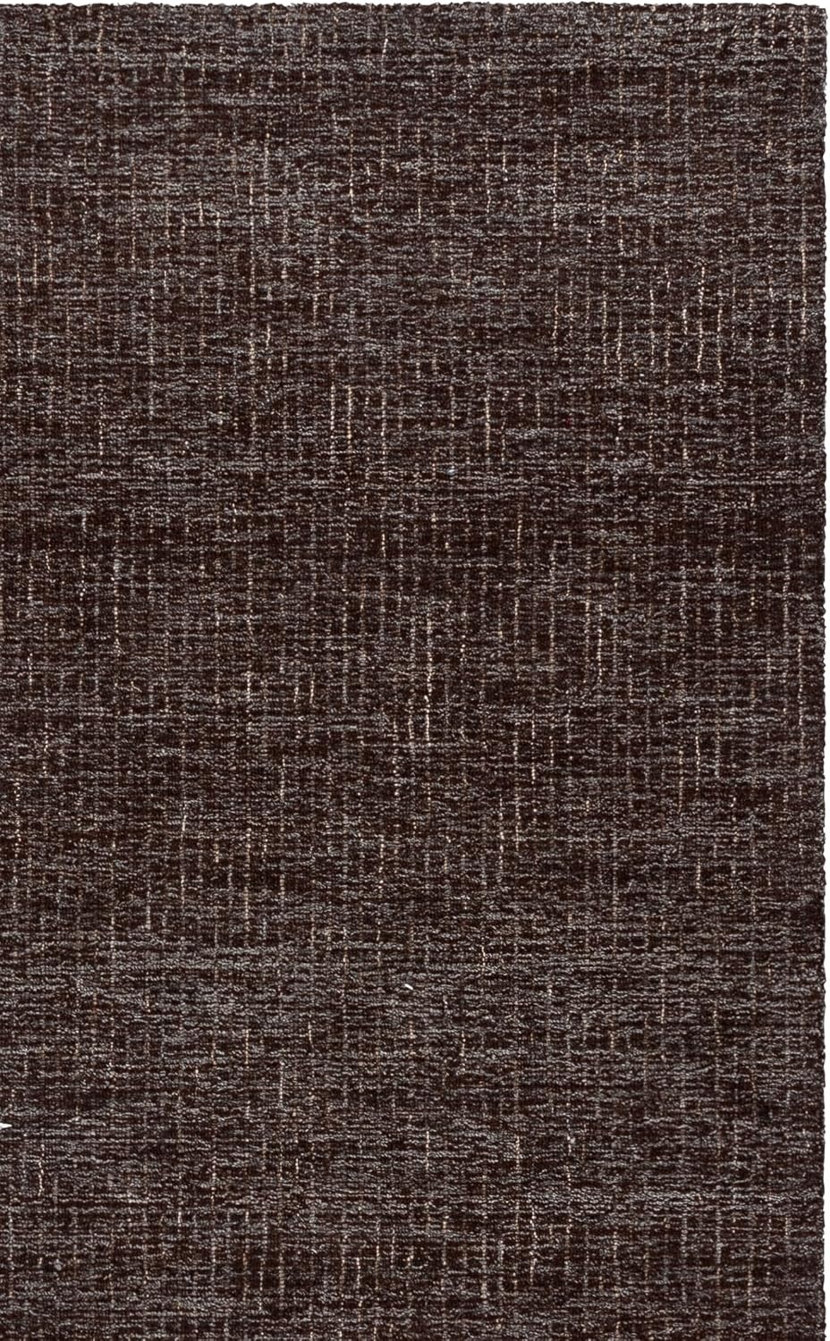 image:imageSAFAVIEH Area Rug 8x10 Abstract Collection Large Light Grey amp Ivory Handmade Wool Ideal for Living Room Bedroom Office Dining Space ABT468FDark Brown