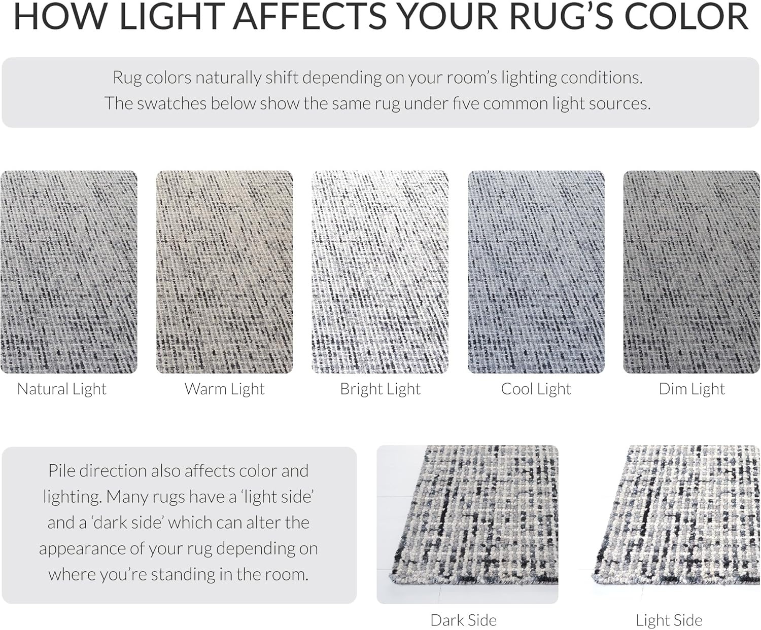 image:imageSAFAVIEH Area Rug 8x10 Abstract Collection Large Light Grey amp Ivory Handmade Wool Ideal for Living Room Bedroom Office Dining Space ABT468FDark GreyIvory