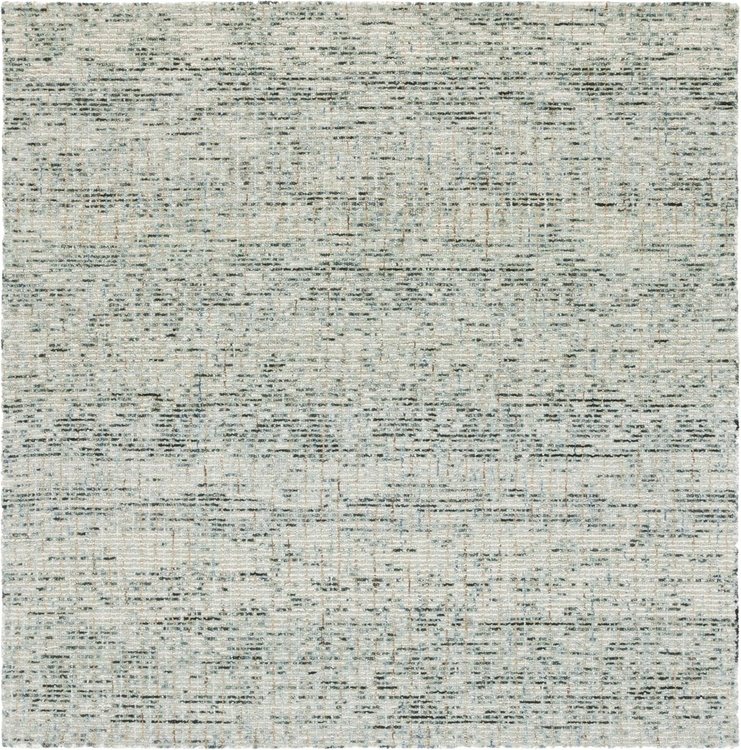 image:imageSAFAVIEH Area Rug 8x10 Abstract Collection Large Light Grey amp Ivory Handmade Wool Ideal for Living Room Bedroom Office Dining Space ABT468FGreenIvory