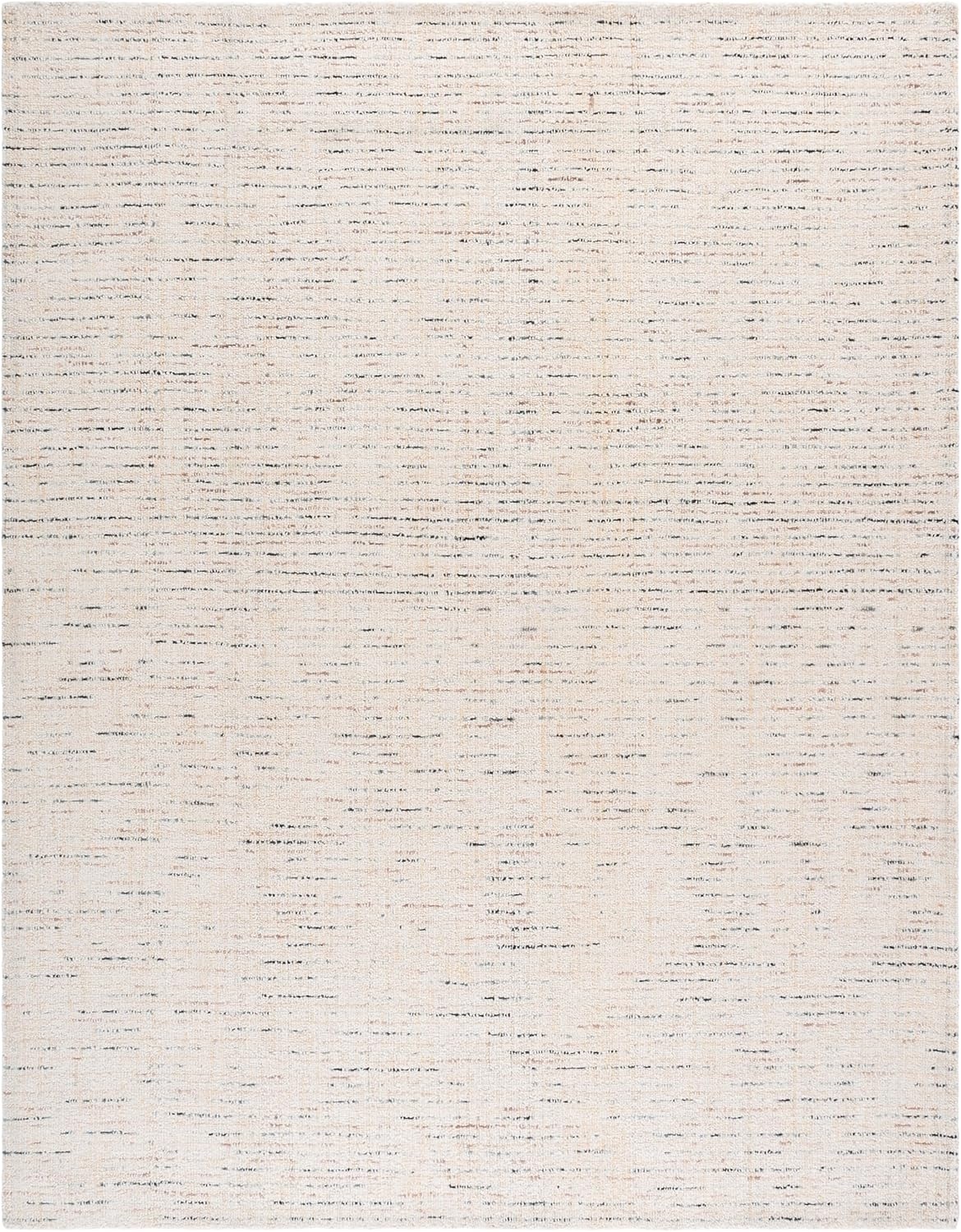 image:imageSAFAVIEH Area Rug 8x10 Abstract Collection Large Light Grey amp Ivory Handmade Wool Ideal for Living Room Bedroom Office Dining Space ABT468FIvoryBlue