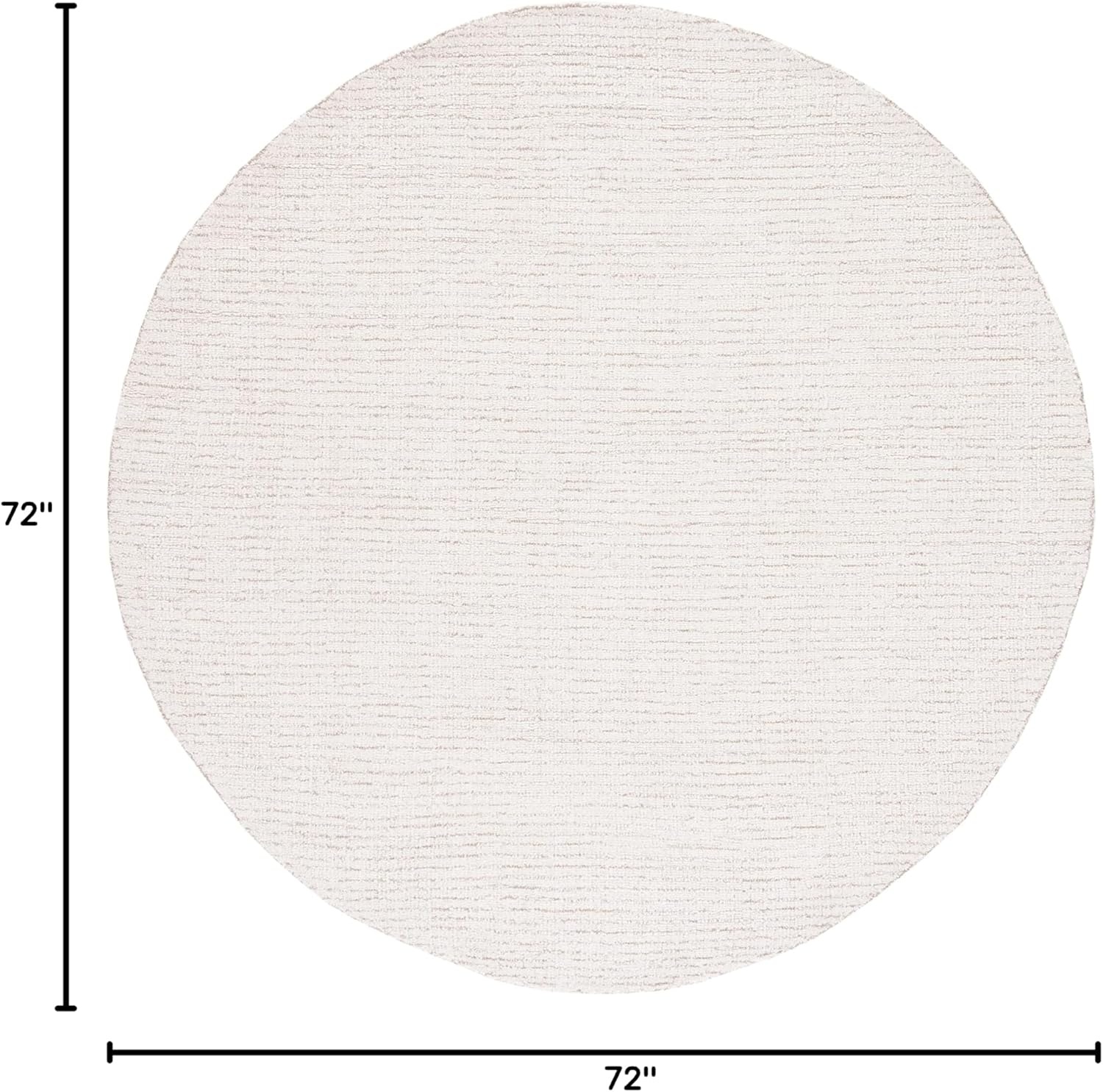 image:imageSAFAVIEH Area Rug 8x10 Abstract Collection Large Light Grey amp Ivory Handmade Wool Ideal for Living Room Bedroom Office Dining Space ABT468FIvoryBeige