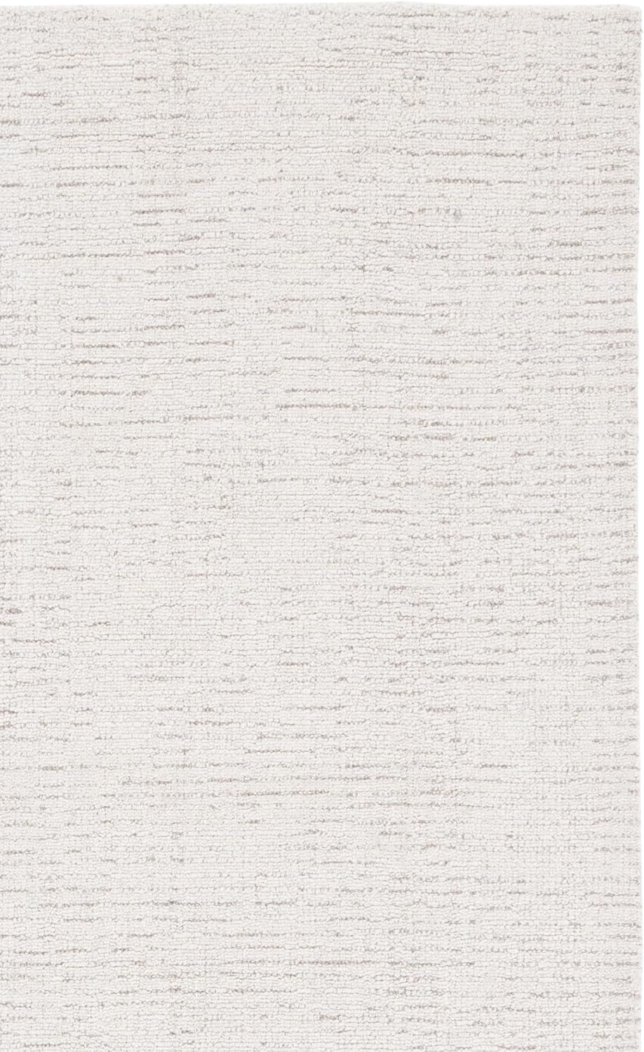 image:imageSAFAVIEH Area Rug 8x10 Abstract Collection Large Light Grey amp Ivory Handmade Wool Ideal for Living Room Bedroom Office Dining Space ABT468FIvoryBeige