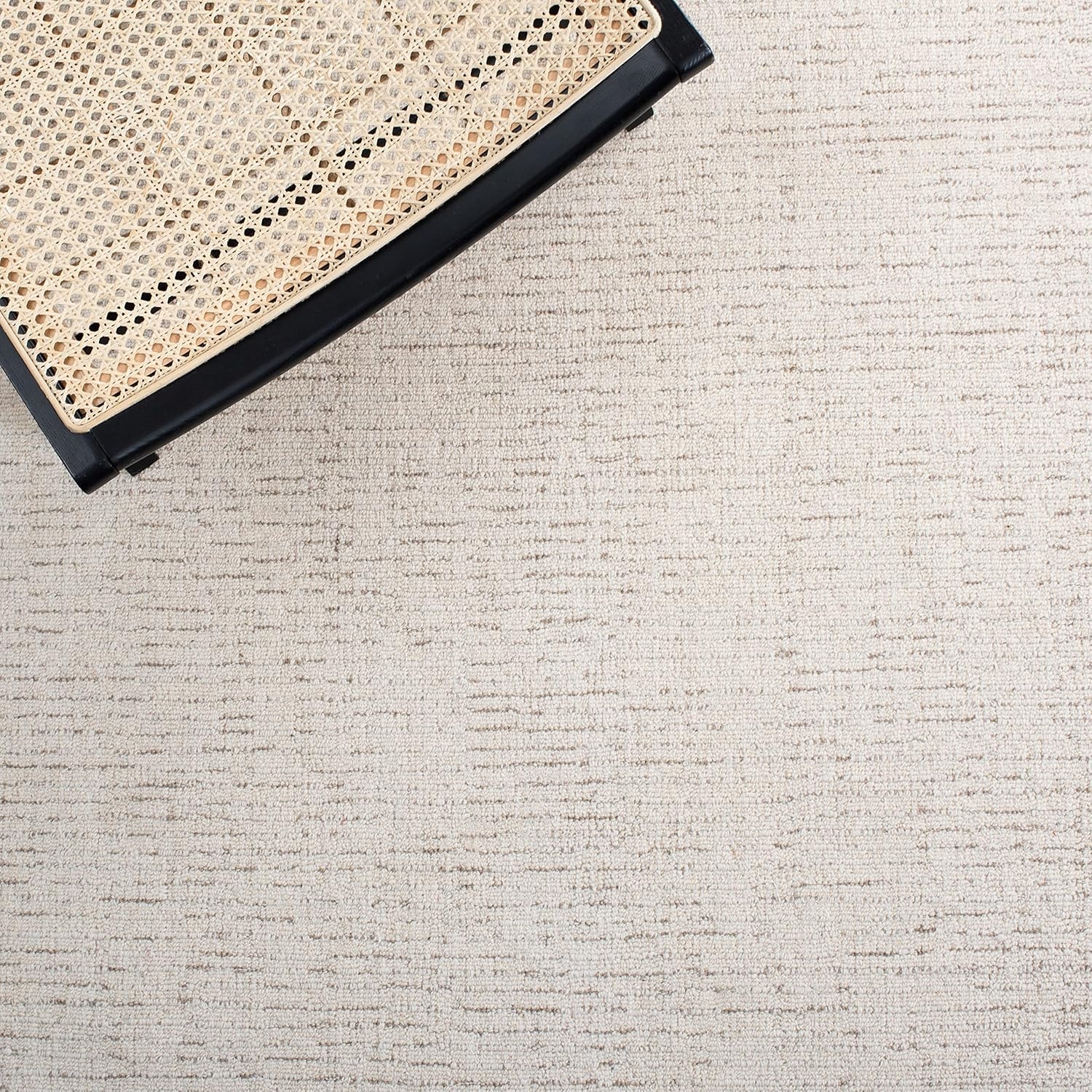 image:imageSAFAVIEH Area Rug 8x10 Abstract Collection Large Light Grey amp Ivory Handmade Wool Ideal for Living Room Bedroom Office Dining Space ABT468FIvoryBeige