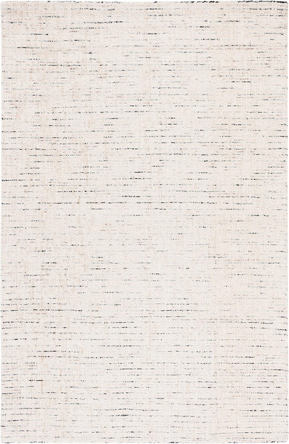 image:imageSAFAVIEH Area Rug 8x10 Abstract Collection Large Light Grey amp Ivory Handmade Wool Ideal for Living Room Bedroom Office Dining Space ABT468FIvoryBlue
