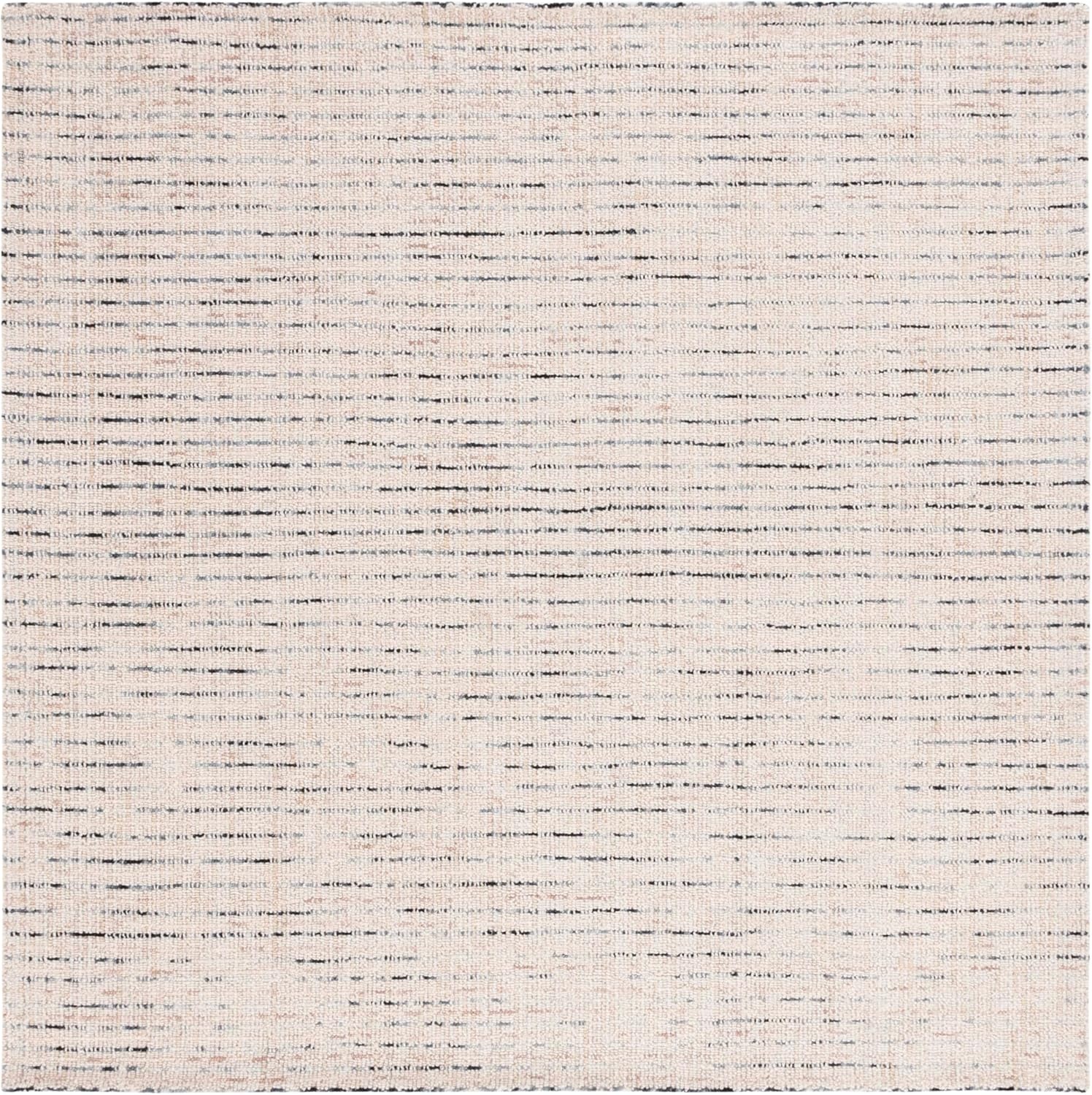 image:imageSAFAVIEH Area Rug 8x10 Abstract Collection Large Light Grey amp Ivory Handmade Wool Ideal for Living Room Bedroom Office Dining Space ABT468FIvoryBlue