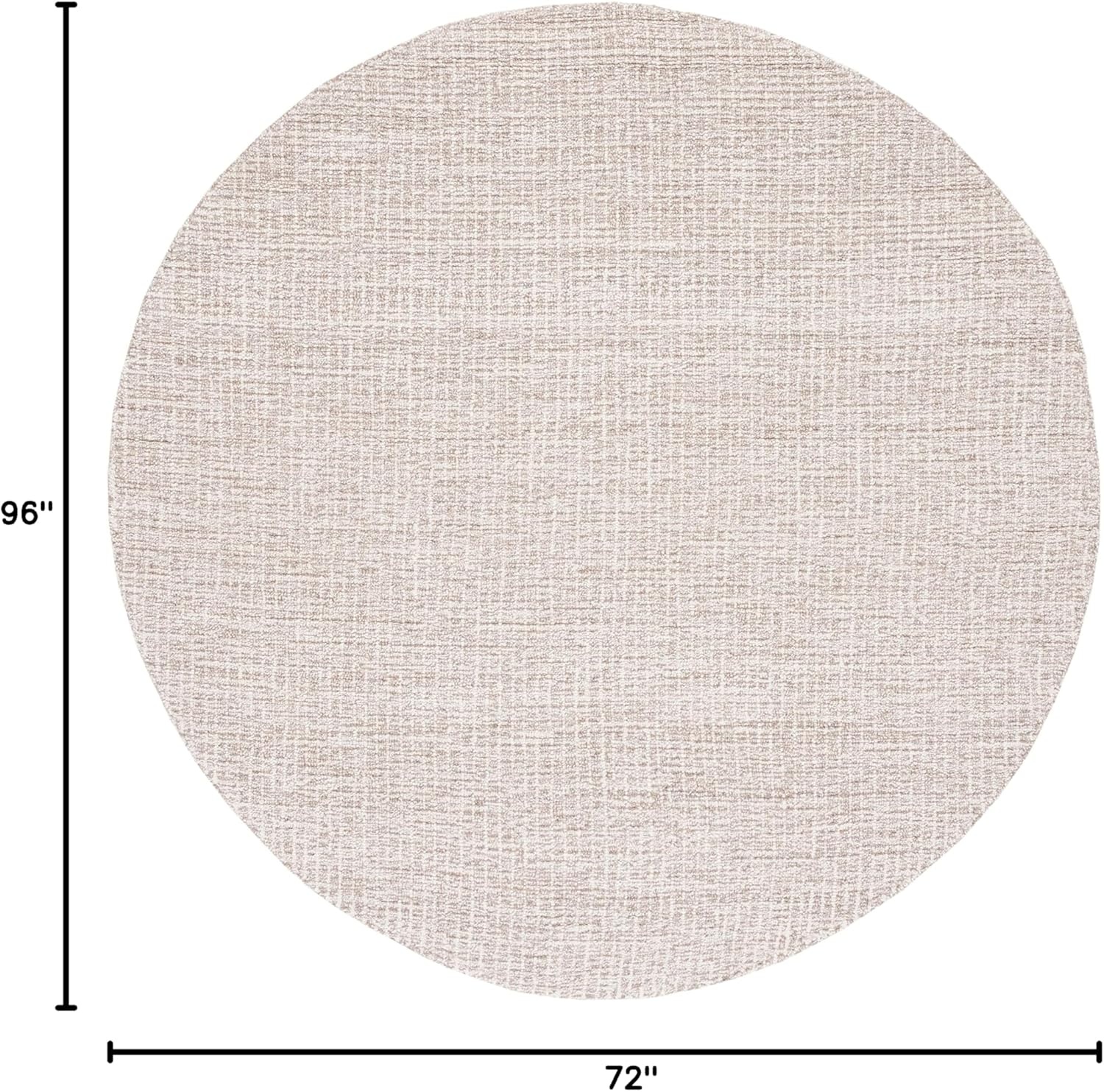 image:imageSAFAVIEH Area Rug 8x10 Abstract Collection Large Light Grey amp Ivory Handmade Wool Ideal for Living Room Bedroom Office Dining Space ABT468FIvoryGrey