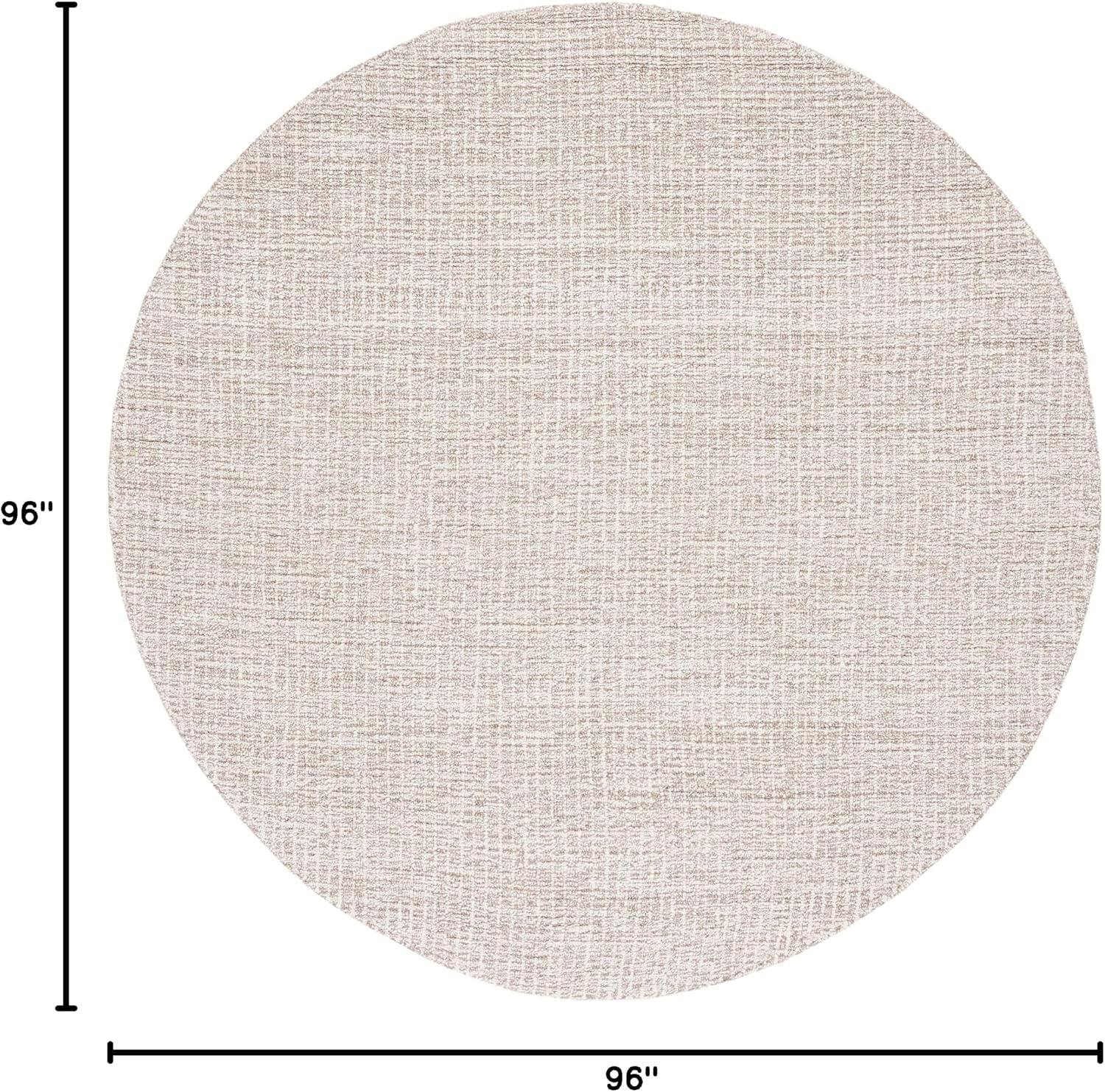 image:imageSAFAVIEH Area Rug 8x10 Abstract Collection Large Light Grey amp Ivory Handmade Wool Ideal for Living Room Bedroom Office Dining Space ABT468FIvoryGrey