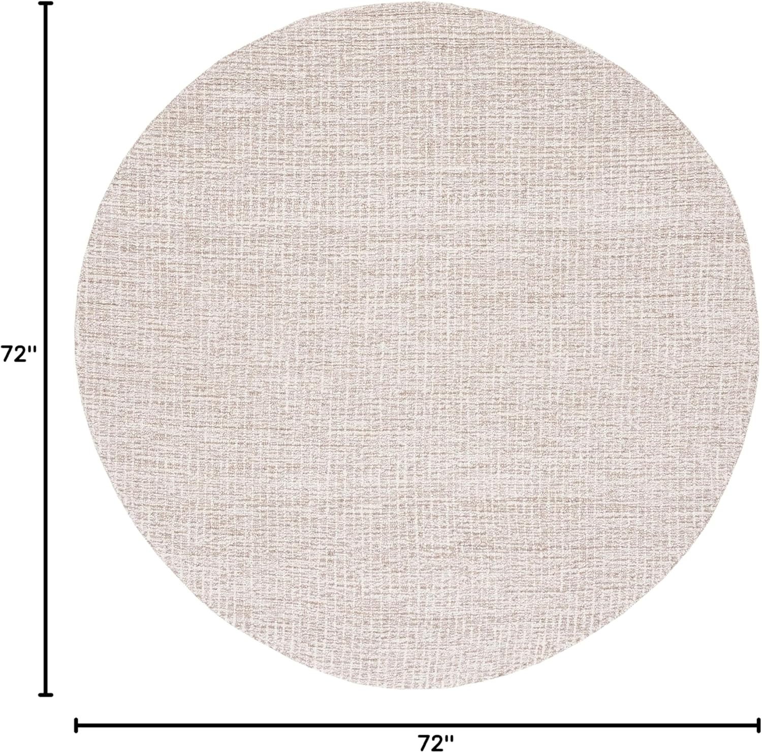 image:imageSAFAVIEH Area Rug 8x10 Abstract Collection Large Light Grey amp Ivory Handmade Wool Ideal for Living Room Bedroom Office Dining Space ABT468FIvoryGrey