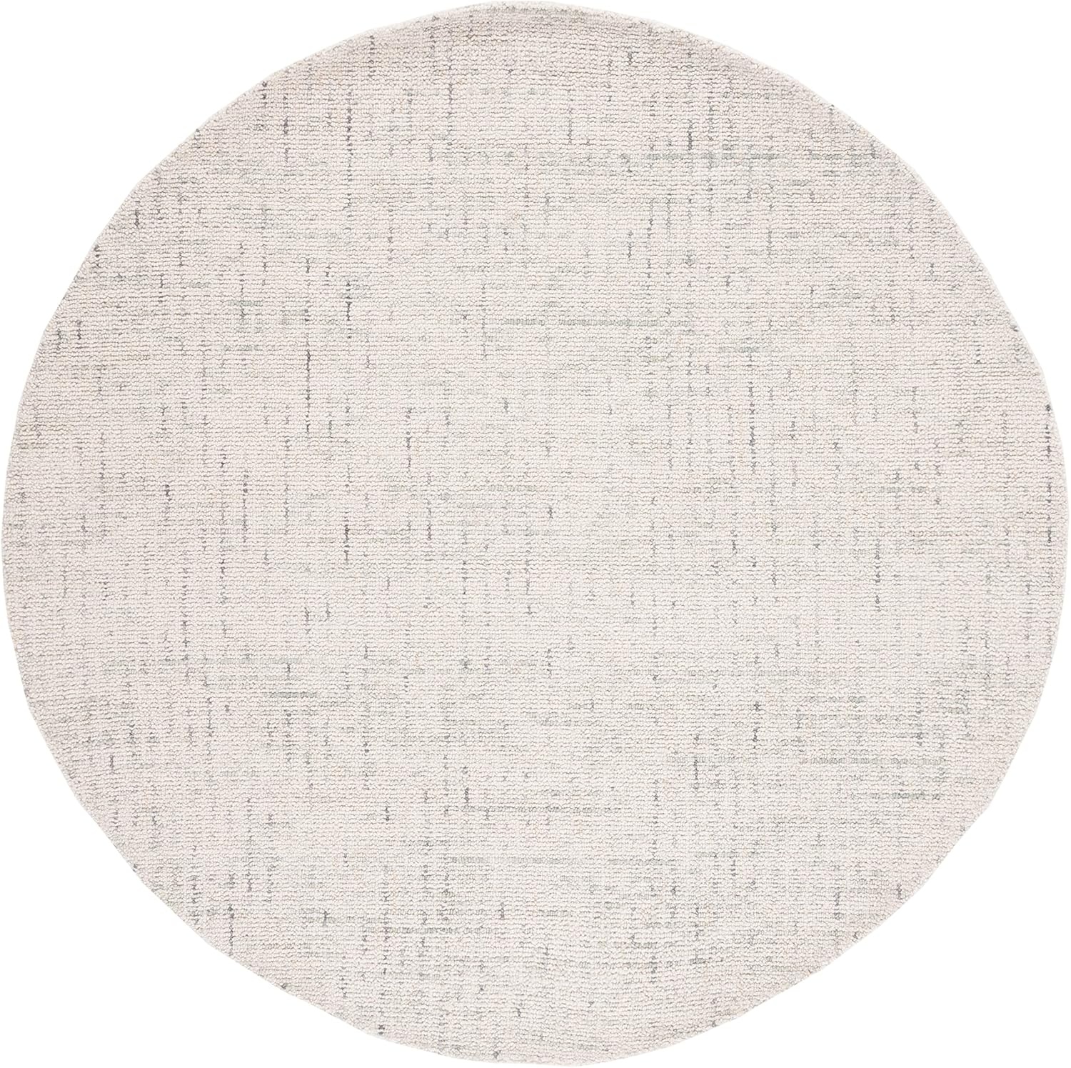 image:imageSAFAVIEH Area Rug 8x10 Abstract Collection Large Light Grey amp Ivory Handmade Wool Ideal for Living Room Bedroom Office Dining Space ABT468FIvoryLight Grey