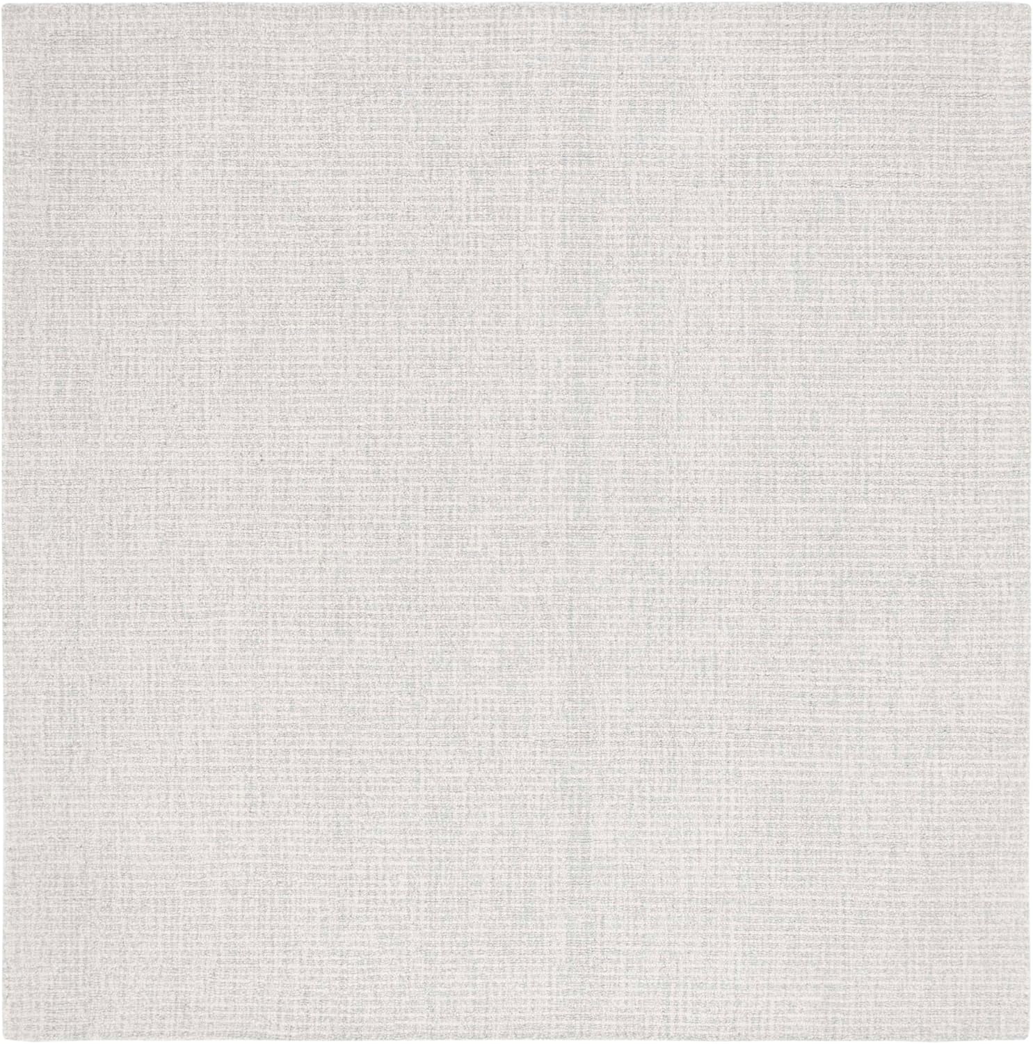 image:imageSAFAVIEH Area Rug 8x10 Abstract Collection Large Light Grey amp Ivory Handmade Wool Ideal for Living Room Bedroom Office Dining Space ABT468FLight GreyIvory