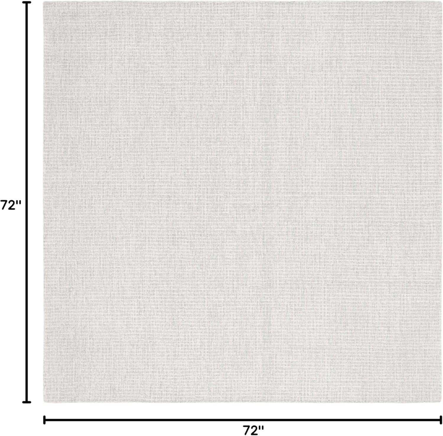 image:imageSAFAVIEH Area Rug 8x10 Abstract Collection Large Light Grey amp Ivory Handmade Wool Ideal for Living Room Bedroom Office Dining Space ABT468FLight GreyIvory