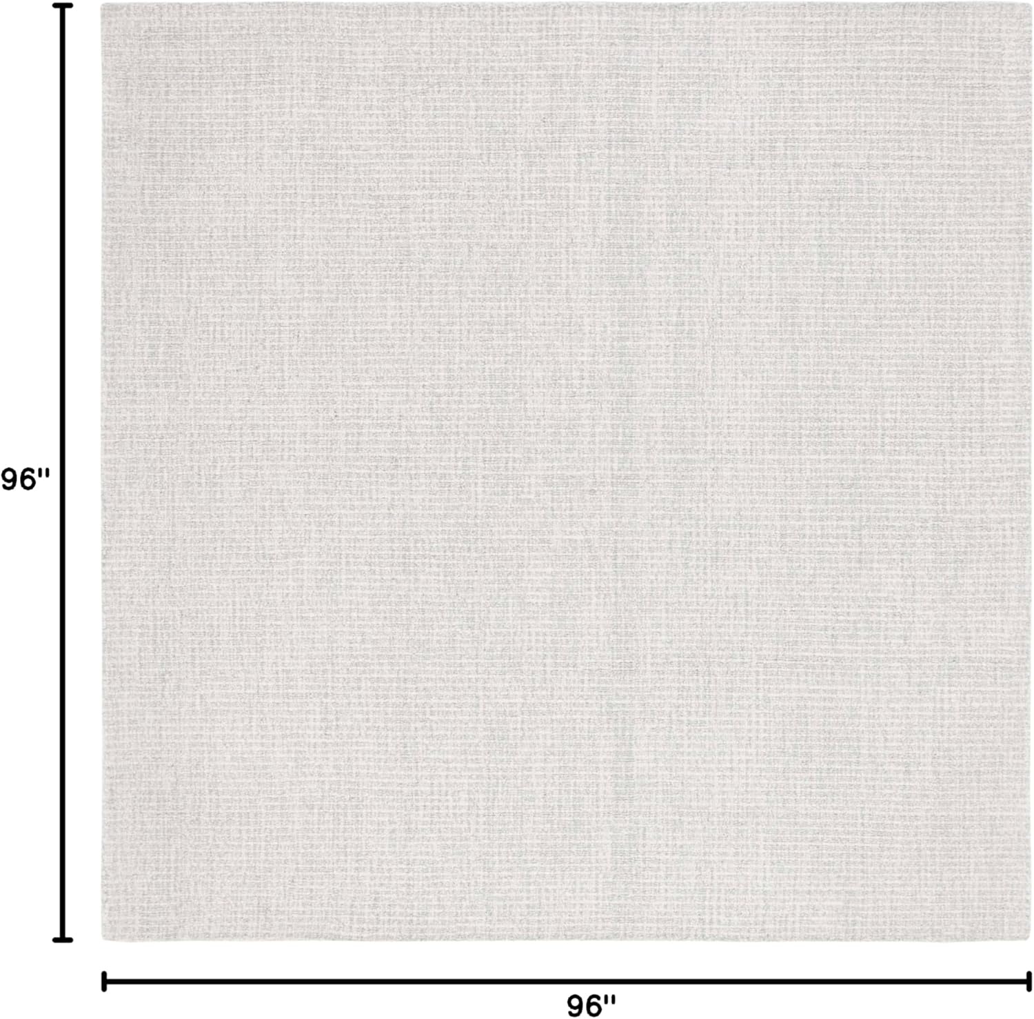 image:imageSAFAVIEH Area Rug 8x10 Abstract Collection Large Light Grey amp Ivory Handmade Wool Ideal for Living Room Bedroom Office Dining Space ABT468FLight GreyIvory