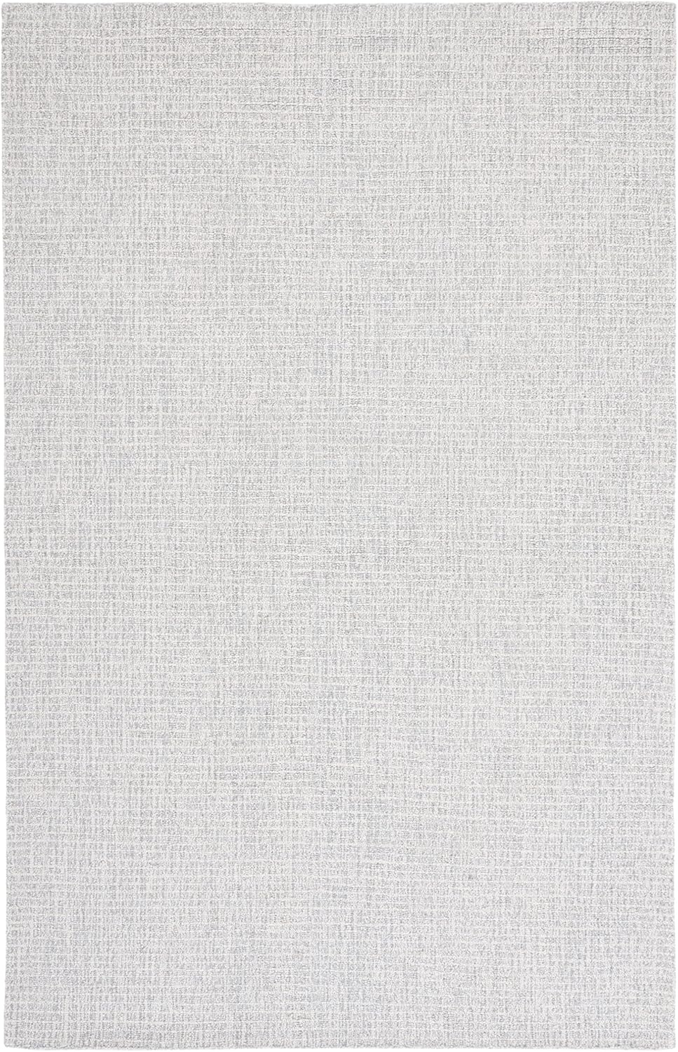 image:imageSAFAVIEH Area Rug 8x10 Abstract Collection Large Light Grey amp Ivory Handmade Wool Ideal for Living Room Bedroom Office Dining Space ABT468FLight GreyIvory