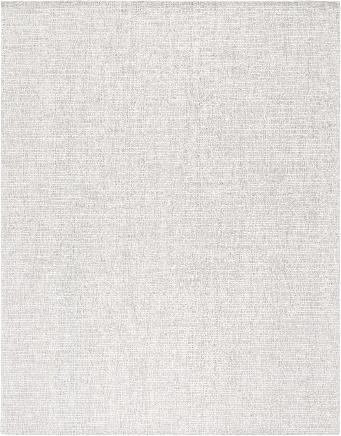 image:imageSAFAVIEH Area Rug 8x10 Abstract Collection Large Light Grey amp Ivory Handmade Wool Ideal for Living Room Bedroom Office Dining Space ABT468FLight GreyIvory