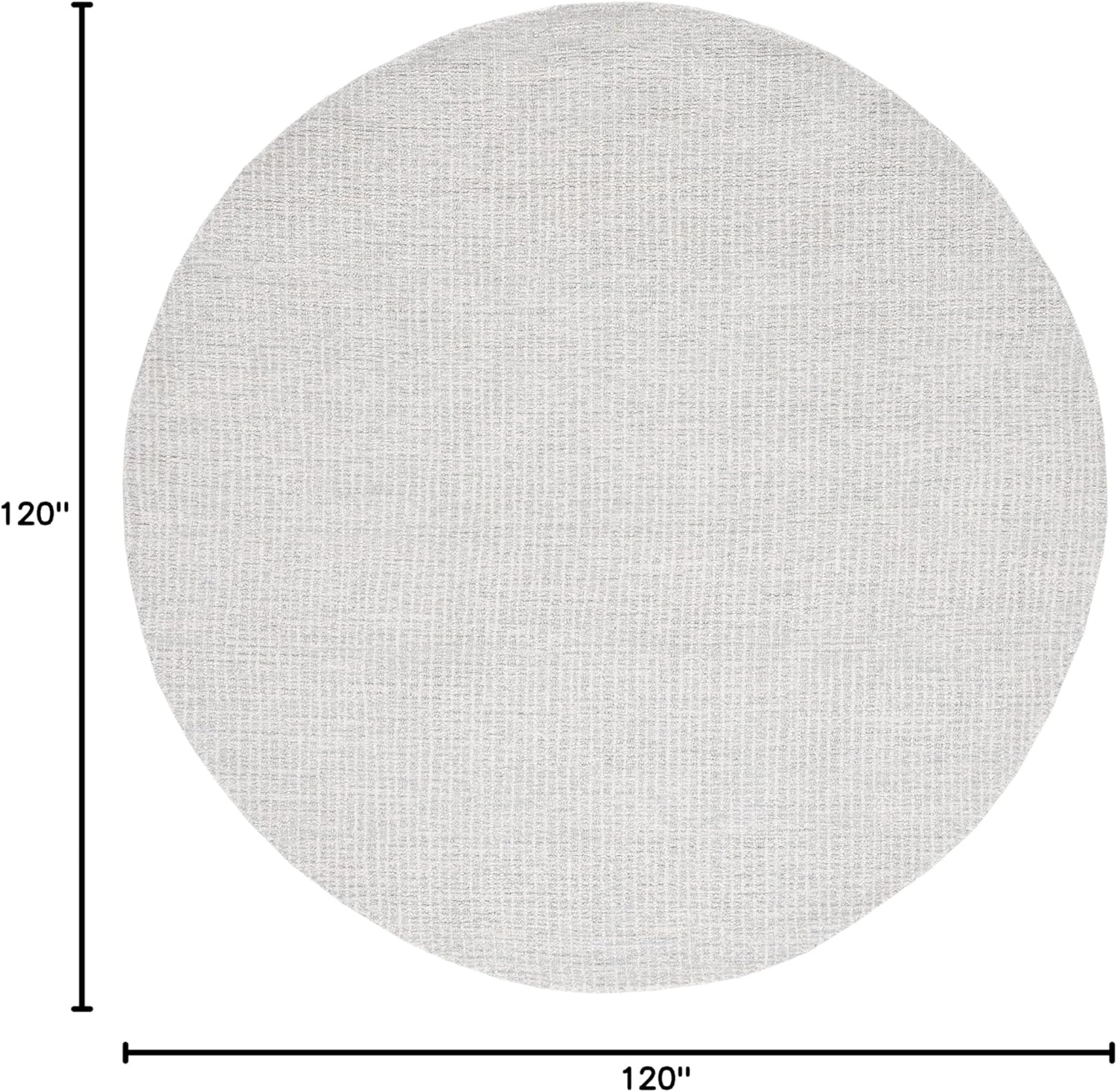 image:imageSAFAVIEH Area Rug 8x10 Abstract Collection Large Light Grey amp Ivory Handmade Wool Ideal for Living Room Bedroom Office Dining Space ABT468FLight GreyIvory