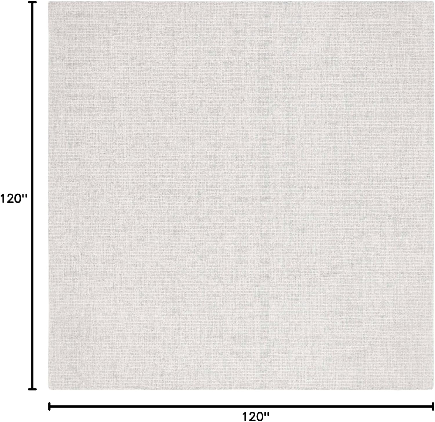 image:imageSAFAVIEH Area Rug 8x10 Abstract Collection Large Light Grey amp Ivory Handmade Wool Ideal for Living Room Bedroom Office Dining Space ABT468FLight GreyIvory
