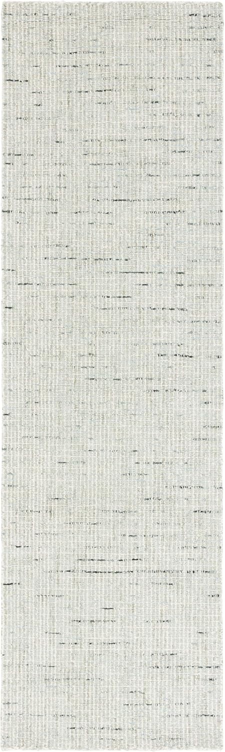 image:imageSAFAVIEH Area Rug 8x10 Abstract Collection Large Light Grey amp Ivory Handmade Wool Ideal for Living Room Bedroom Office Dining Space ABT468FSageIvory