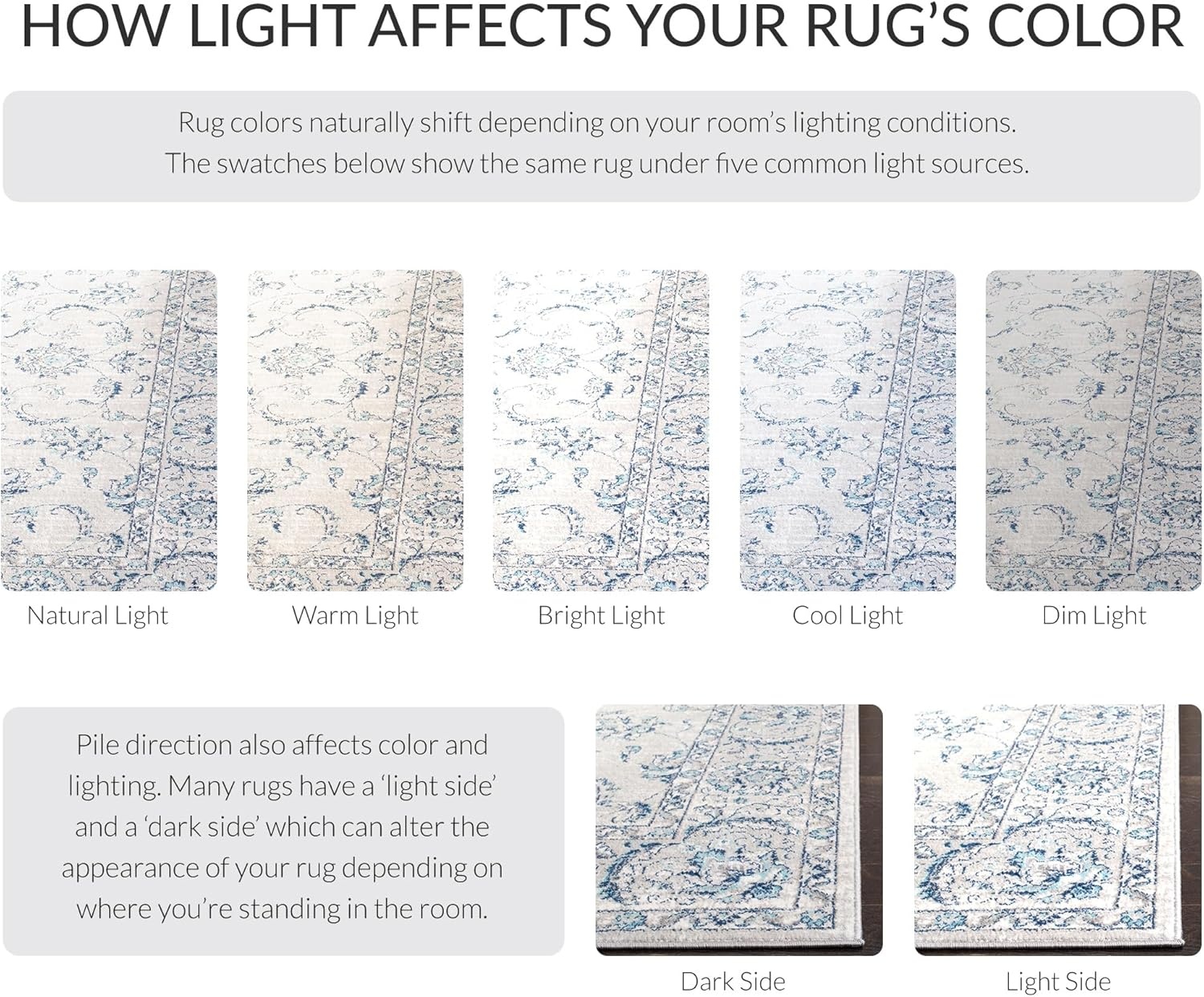 image:imageSAFAVIEH Area Rug 8x10 Brentwood Collection Large Light Grey amp Blue Oriental Floral Scroll Design NonShedding amp Easy Cleaning Ideal for Living Room Bedroom Office Dining Space BNT854GLight Grey Blue