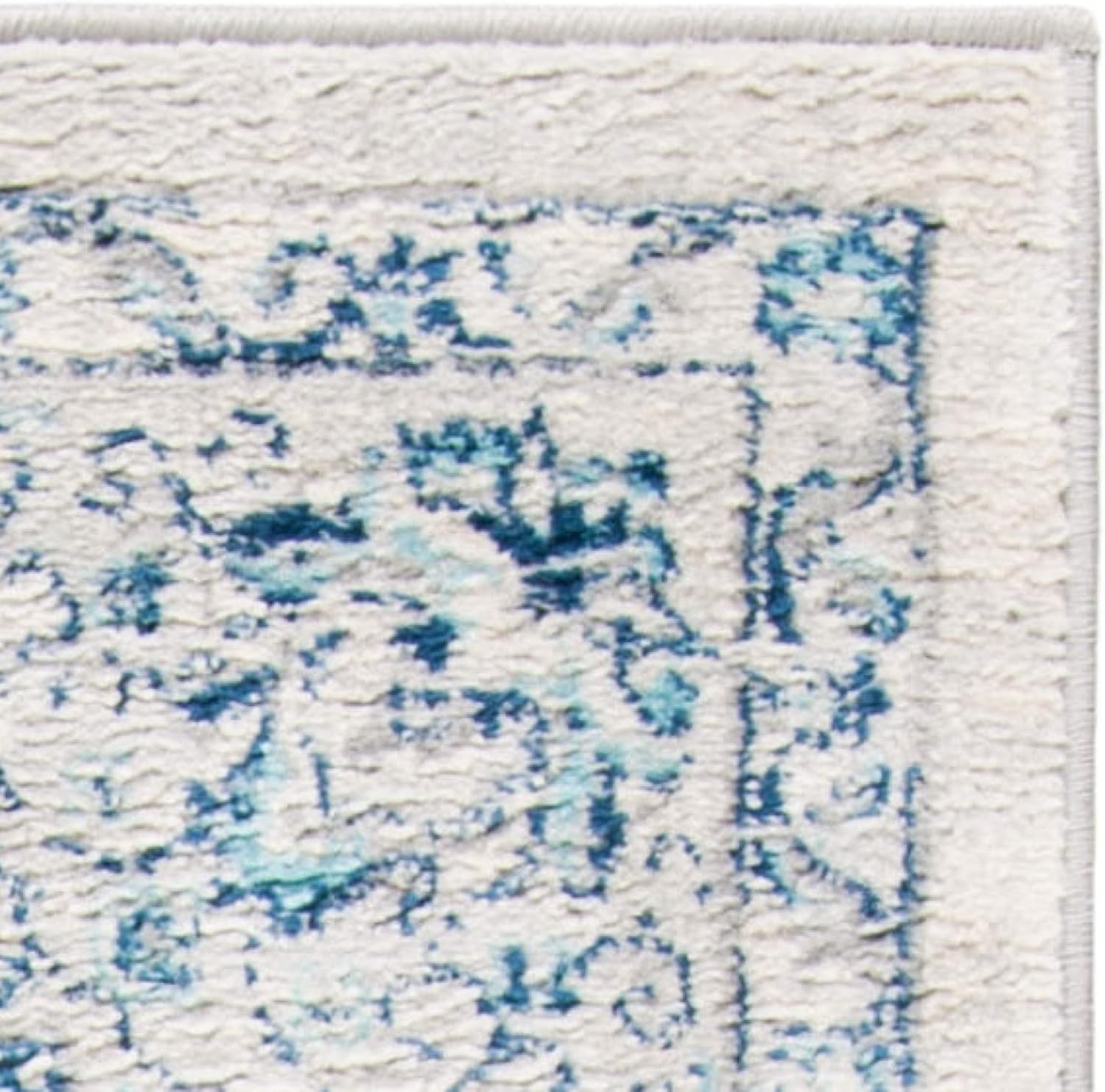 image:imageSAFAVIEH Area Rug 8x10 Brentwood Collection Large Light Grey amp Blue Oriental Floral Scroll Design NonShedding amp Easy Cleaning Ideal for Living Room Bedroom Office Dining Space BNT854GLight Grey Blue