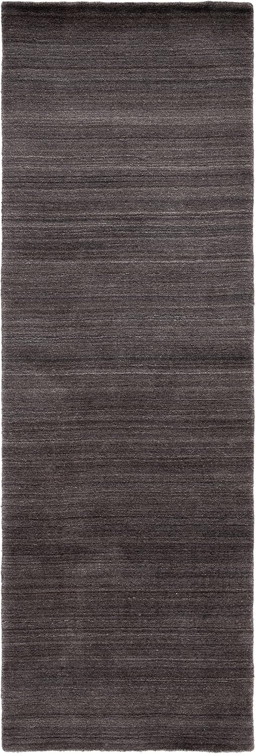 image:imageSAFAVIEH Area Rug 8x10 Himalaya Collection Large Stone Handmade Wool Ideal for Living Room Bedroom Office Dining Space HIM820ACharcoal