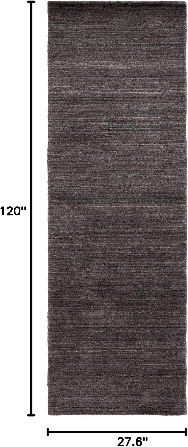 image:imageSAFAVIEH Area Rug 8x10 Himalaya Collection Large Stone Handmade Wool Ideal for Living Room Bedroom Office Dining Space HIM820ACharcoal