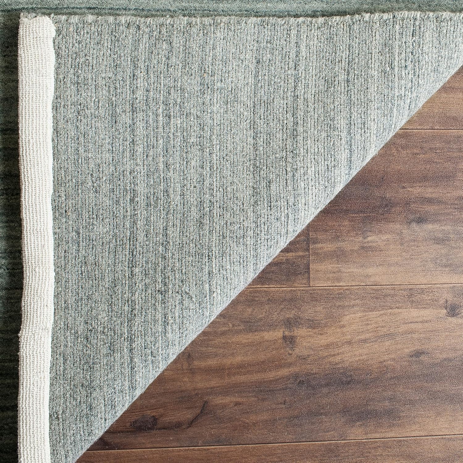 image:imageSAFAVIEH Area Rug 8x10 Himalaya Collection Large Stone Handmade Wool Ideal for Living Room Bedroom Office Dining Space HIM820ASlateBlue