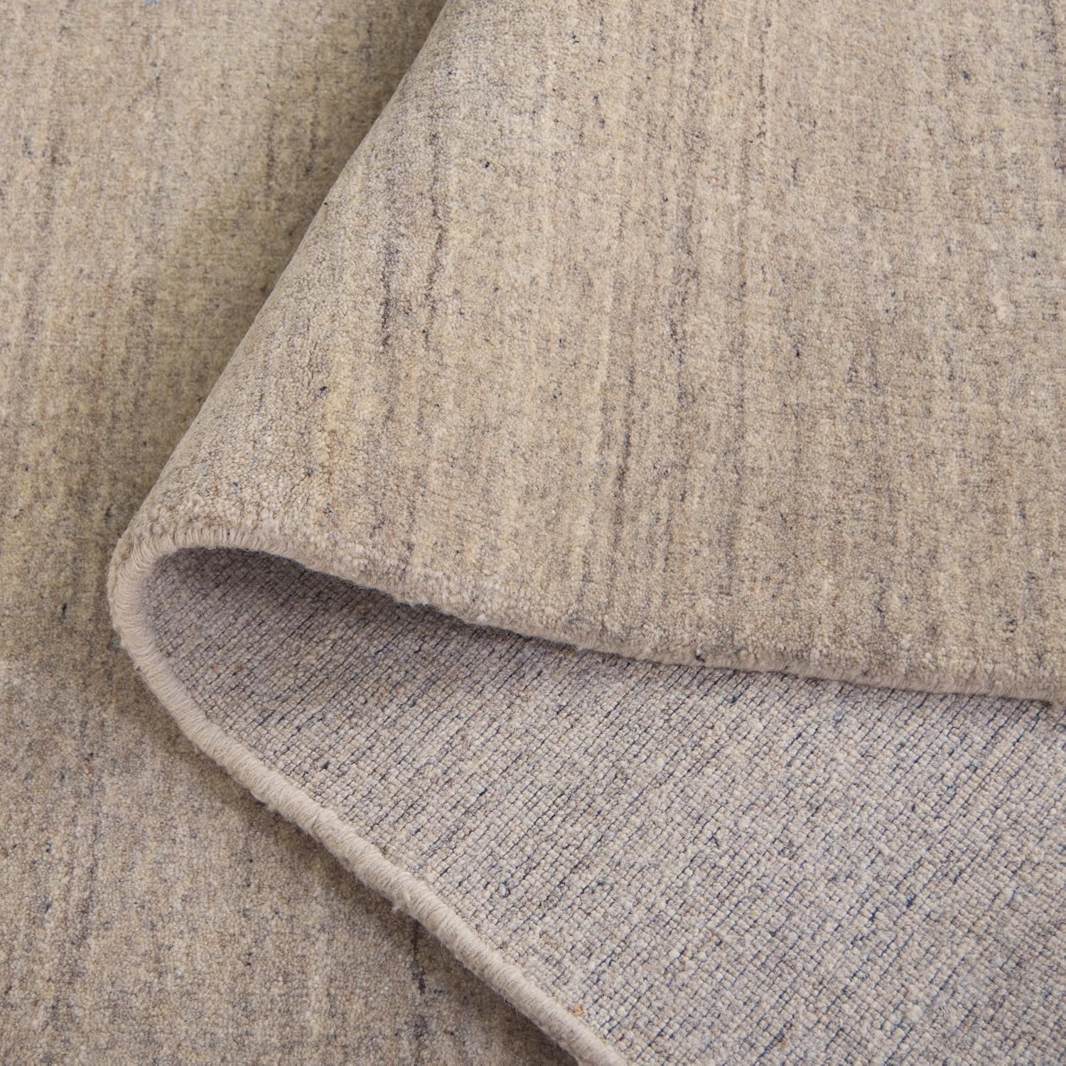 image:imageSAFAVIEH Area Rug 8x10 Himalaya Collection Large Stone Handmade Wool Ideal for Living Room Bedroom Office Dining Space HIM820AStone