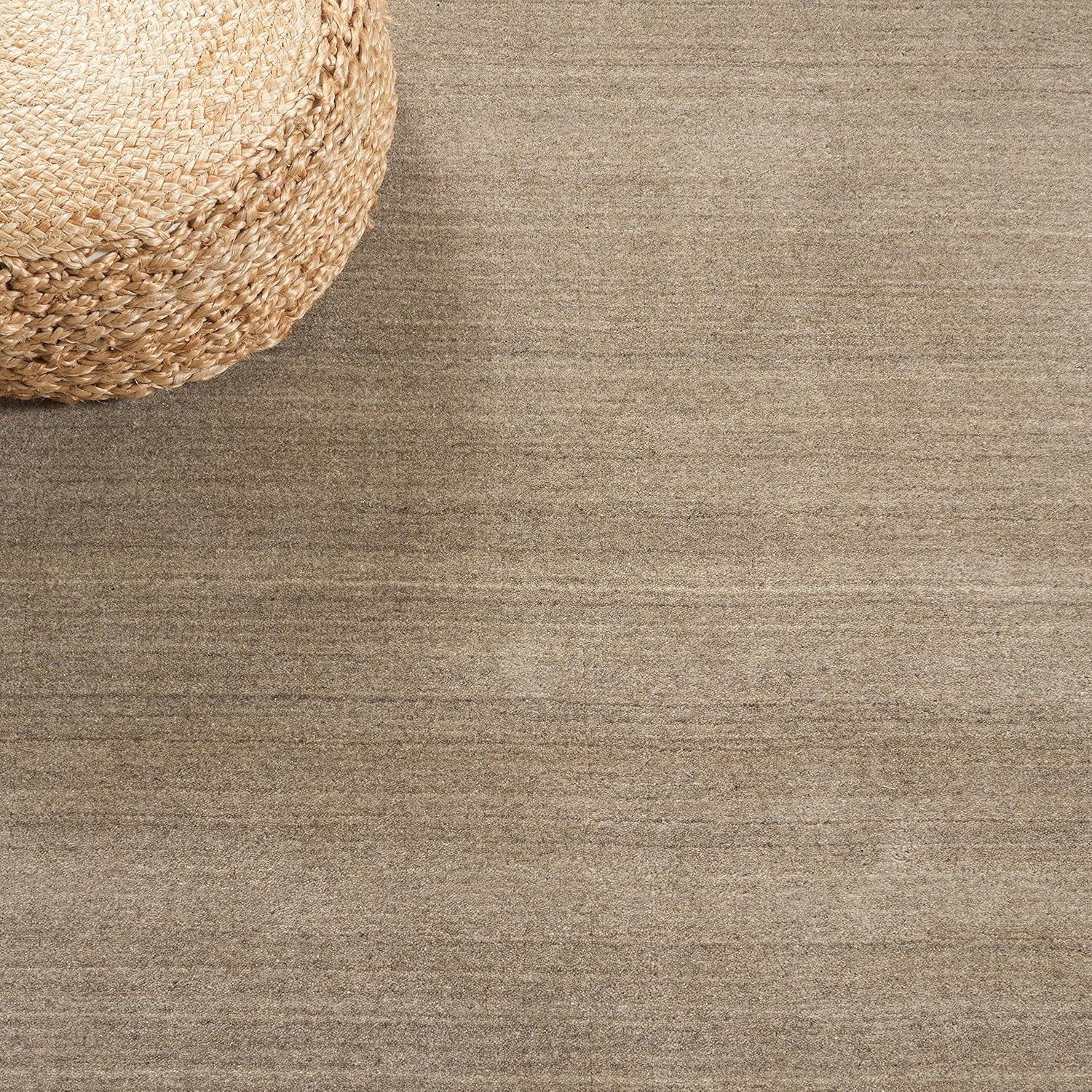 image:imageSAFAVIEH Area Rug 8x10 Himalaya Collection Large Stone Handmade Wool Ideal for Living Room Bedroom Office Dining Space HIM820ATaupe